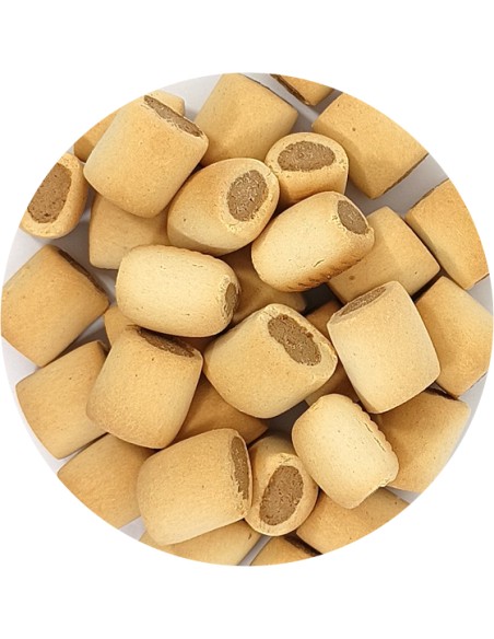 PET CUP SNACK GALLETAS HUESO MARRON 10 KG 400 GR