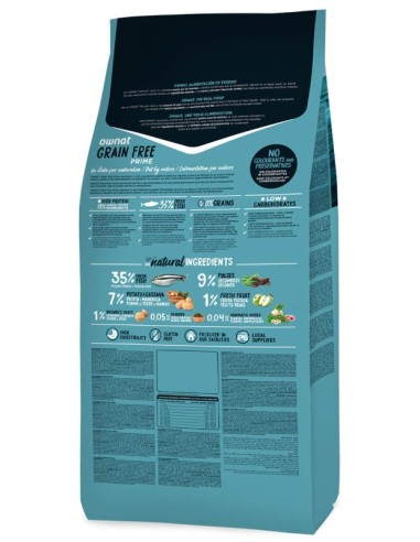 OWNAT PRIME GRAIN FREE ADULT OILY FISH 3 KG 12 KG - 3