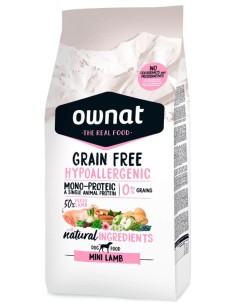 OWNAT HYPO GRAIN FREE MINI LAMB 1 KG 3 KG