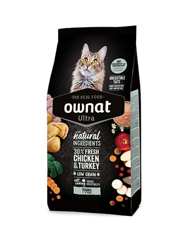 OWNAT ULTRA CAT YOUNG 400 GR 1 5 KG 3 KG 8 KG