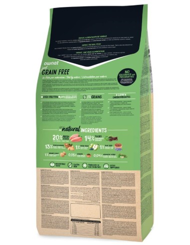 OWNAT JUST GRAIN FREE LIGHT 3 KG 14 KG - 3