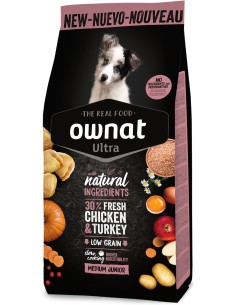 OWNAT ULTRA MEDIUM JUNIOR 400 GR 3 KG 12 KG