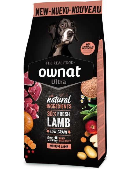 OWNAT ULTRA MEDIUM LAMB 3 KG 12 KG