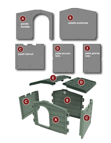 BAMA PET KIT AISLAMIENTO BUNGALOW M L