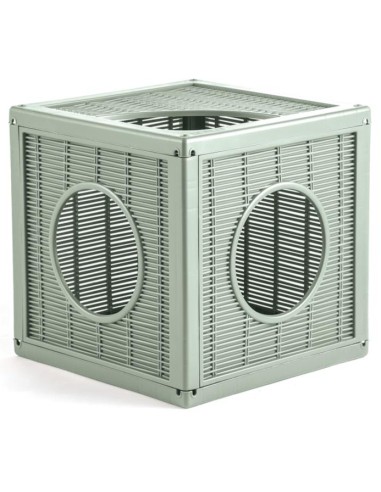 BAMA PET CASA GATOS QUBLO MODULAR VERDE 35 X 35 X 35 CM