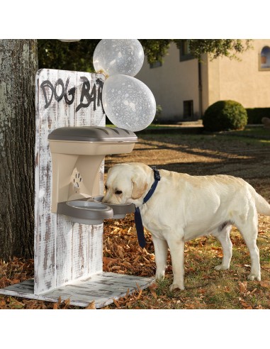 BAMA PET COMEDERO DOBLE FOOD STAND 48 X 27 X 42 CM 50 X 29 X 52 CM