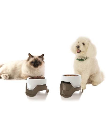 BAMA PET COMEDERO CIOTOLE MIMI 19 X 19 X 10/13 CM