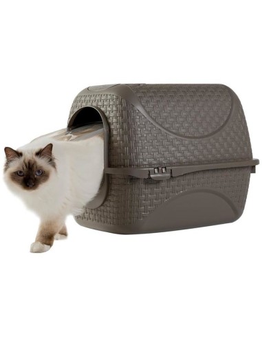 BAMA PET ARENERO PRIVE MARRON 41 8 X 50 5 X 39 6 CM