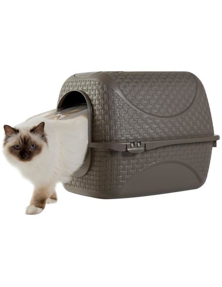 BAMA PET ARENERO PRIVE MARRON 41 8 X 50 5 X 39 6 CM