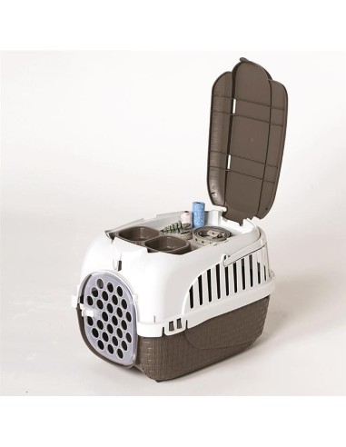 BAMA PET TRANSPORTIN TOUR MARRON 52 X 33 X 34 CM 59 X 38 X 37 CM