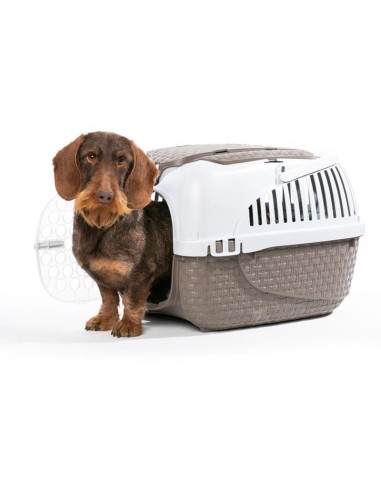 BAMA PET TRANSPORTIN TOUR MARRON 52 X 33 X 34 CM 59 X 38 X 37 CM