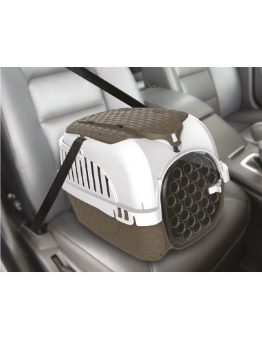 BAMA PET TRANSPORTIN TOUR MARRON 52 X 33 X 34 CM 59 X 38 X 37 CM