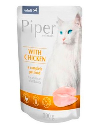 PIPER CAT CHICKEN GRAIN FREE PARA GATOS - 100 GR