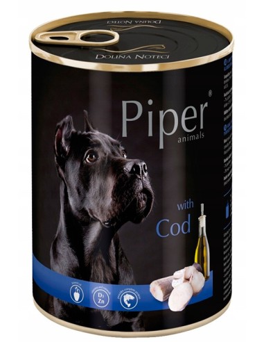 PIPER DOG COD BACALAO Y TOMATE PARA PERROS - 400 GR