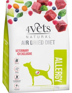 PIPER 4VETS DOG AIR DRIED ALLERGY PARA PERROS 1 KG