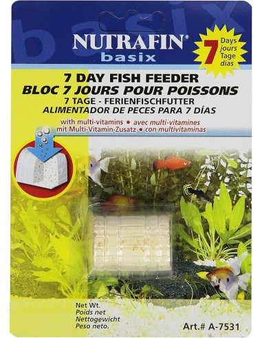 NUTRAFIN BASIX ALIMENTO PARA PECES 7 DÍAS VACACIONES