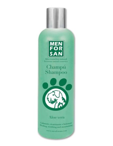 MENFORSAN CHAMPÚ NATURAL CALMANTE Y CICATRIZANTE CON ALOE VERA 1 LITRO 300 ML - 2