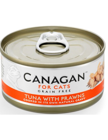 CANAGAN LATA DE ATÚN CON GAMBAS PARA GATOS - 75 GR 75 GR - 2