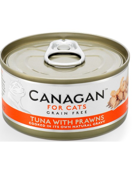 CANAGAN LATA DE ATÚN CON GAMBAS PARA GATOS - 75 GR 75 GR - 2
