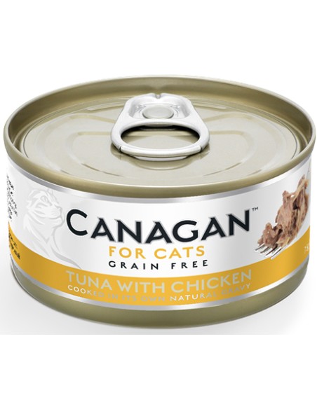 CANAGAN LATA DE ATÚN CON POLLO PARA GATOS - 75 GR 75 GR - 2