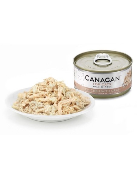 CANAGAN LATA DE POLLO CON CANGREJO PARA GATOS - 75 GR 75 GR - 3