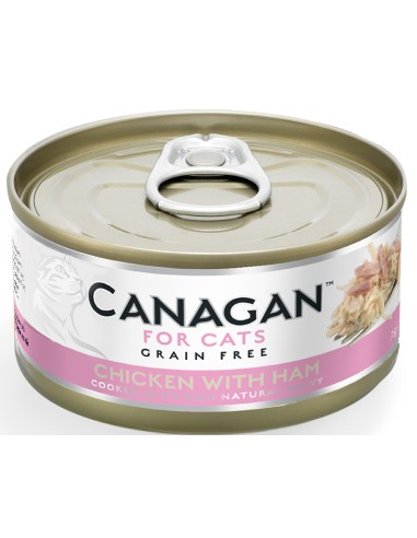CANAGAN LATA DE POLLO CON JAMÓN PARA GATOS - 75 GR 75 GR - 2