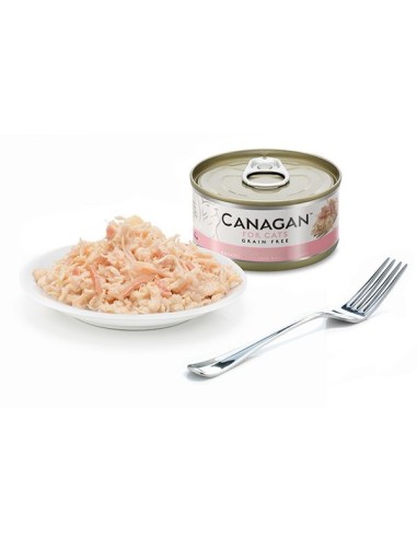 CANAGAN LATA DE POLLO CON JAMÓN PARA GATOS - 75 GR 75 GR - 3