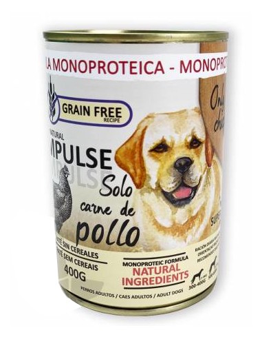 THE NATURAL IMPULSE LATA MONOPROTEICA POLLO IMPULSE - 400 GR 400 GR - 2