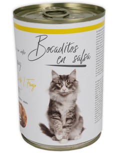 THE NATURAL IMPULSE BOCADITOS EN SALSA CON POLLO PARA GATOS - 415 GR 415 GR - 2