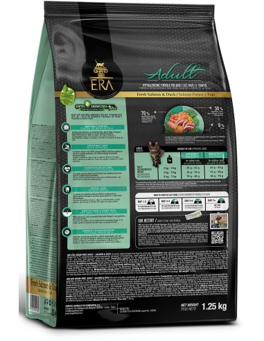 ERA PIENSO GRAIN FREE CAT ADULT SALMON Y PATO 3 KG 1 25 KG - 3