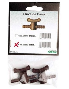 COPELE LLAVE DE PASO (2 UNIDADES) 7 MM - 2 2