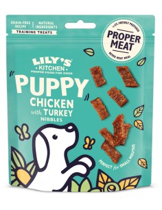 LILY`S LILY´S CHICKEN & TURKEY NIBBLES PUPPIES PARA CACHORROS (8 UNIDADES) - 8 X 70 GR 8 X 70 GR - 2