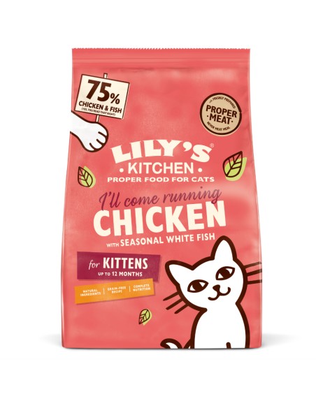 LILY`S LILY´S CHICKEN & WHITE FISH KITTEN DRY FOOD PARA GATITOS - 800 GR 800 GR - 2