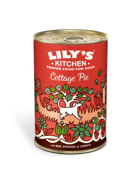 LILY`S LILY´S COTTAGE PIE TIN PARA PERROS - 400 GR 6 X 400 GR 1 X 400 GR - 2
