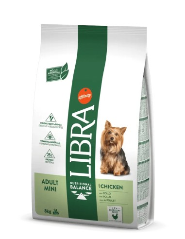 AFFINITY LIBRA LIBRA ADULT MINI CON POLLO 8 KG 3 KG - 2