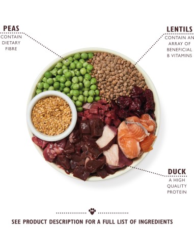 LILY`S LILY´S DUCK, SALMON & VENISON DRY FOOD PARA PERROS 12 KG 2 5 KG - 4