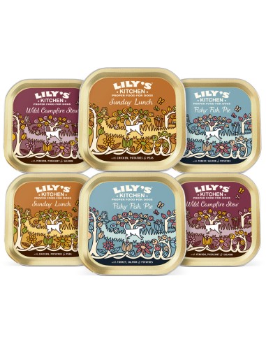LILY`S LILY´S GRAIN FREE DINNERS TRAYS MULTIPACK PARA PERROS (6 UNIDADES) - 6 X 150 GR 6 X 150 GR - 2