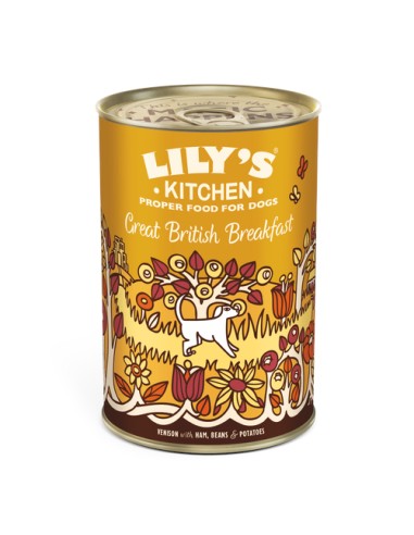 LILY`S LILY´S GREAT BRITISH BREAKFAST TIN PARA PERROS - 400 GR 6 X 400 GR 1 X 400 GR - 2
