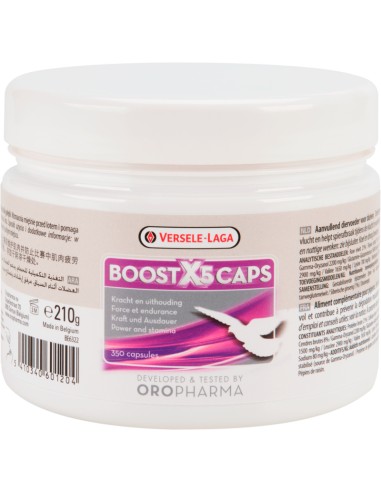 VERSELE LAGA OROPHARMA BOOST X5 350 CAPSULAS - 100 GR
