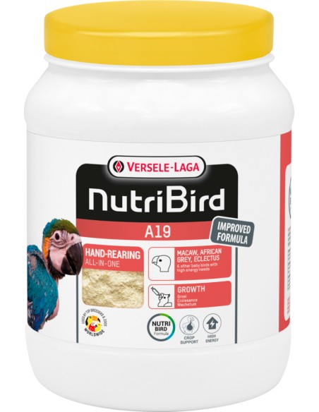 VERSELE LAGA NUTRIBIRD A19 LOROS 3 KG 800 GR - 2