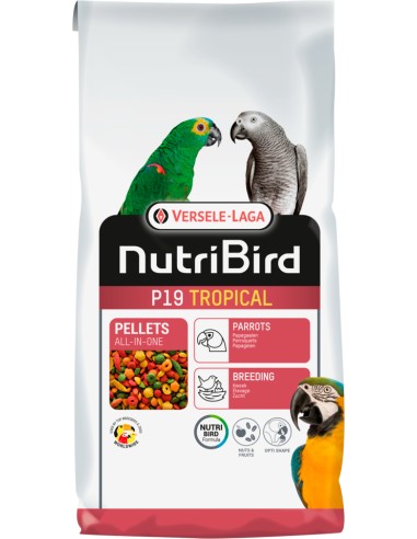 VERSELE LAGA NUTRIBIRD LOROS P19 TROPICAL - 10 KG 10 KG - 2