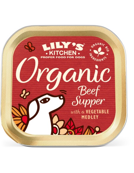 LILY`S LILY´S ORGANIC BEEF SUPPER PARA PERROS (11 UNIDADES) - 11 X 150 GR 11 X 150 GR - 2