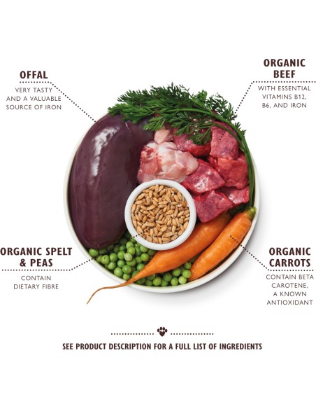 LILY`S LILY´S ORGANIC BEEF SUPPER PARA PERROS (11 UNIDADES) - 11 X 150 GR 11 X 150 GR - 4