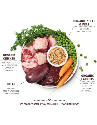 LILY`S LILY´S ORGANIC CHICKEN SUPPER PARA PERROS (11 UNIDADES) - 11 X 150 GR 11 X 150 GR - 4