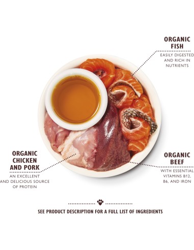 LILY`S LILY´S ORGANIC FISH DINNER FOR CATS PARA GATOS (19 UNIDADES) - 19 X 85 GR 19 X 85 GR - 3