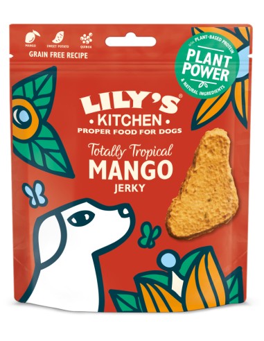 LILY`S LILY´S PLANTPOWER MANGO JERKY DOG PARA PERROS (8 UNIDADES) - 8 X 70 GR 8 X 70 GR - 2