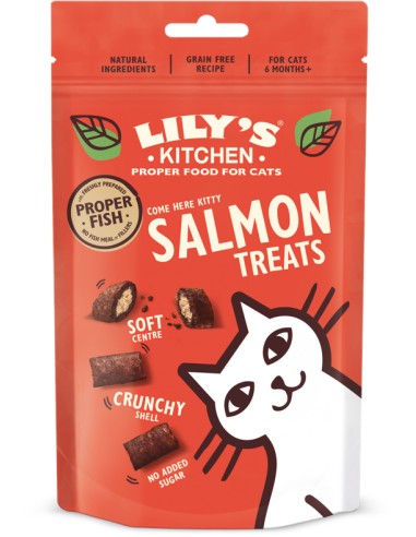LILY`S LILY´S SALMON TREATS FOR CATS PARA GATOS (10 UNIDADES) - 10 X 60 GR 10 X 60 GR - 2