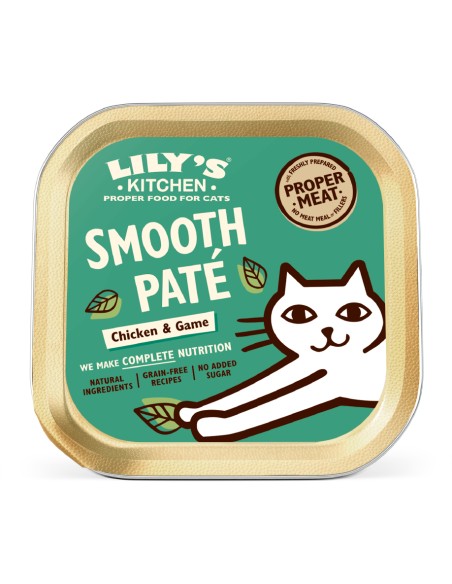 LILY`S LILY´S SMOOTH PATÉ CHICKEN & GAME PARA GATOS (19 UNIDADES) - 19 X 85 GR 19 X 85 GR - 2