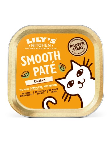 LILY`S LILY´S SMOOTH PATÉ CHICKEN PARA GATOS (19 UNIDADES) - 19 X 85 GR 19 X 85 GR - 2