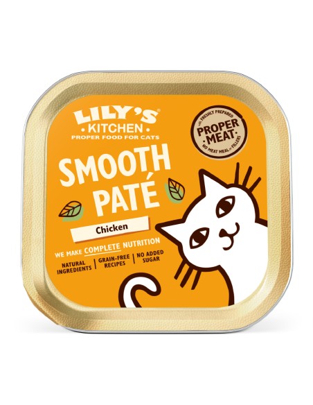 LILY`S LILY´S SMOOTH PATÉ CHICKEN PARA GATOS (19 UNIDADES) - 19 X 85 GR 19 X 85 GR - 2